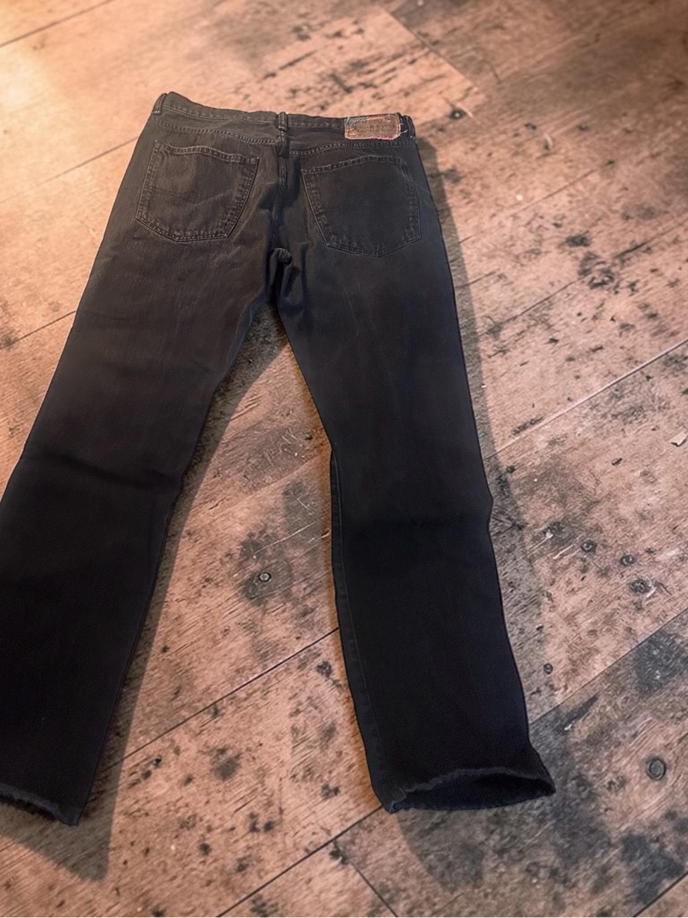 Ralph Lauren Men's Black Straight Jeans - Denim & Supply